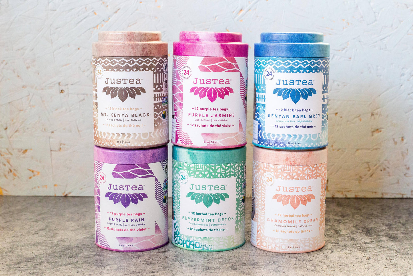 Purple Rain Tea Bag Tin