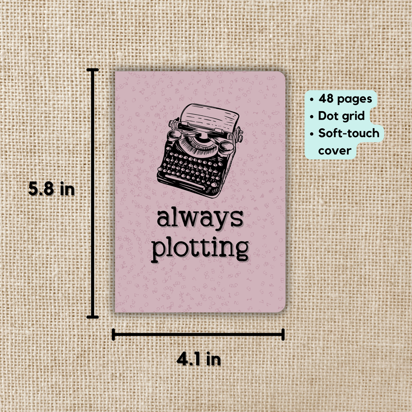 Always Plotting Pocket Journal