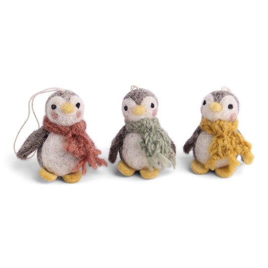 Baby Penguin Colorful Ornament