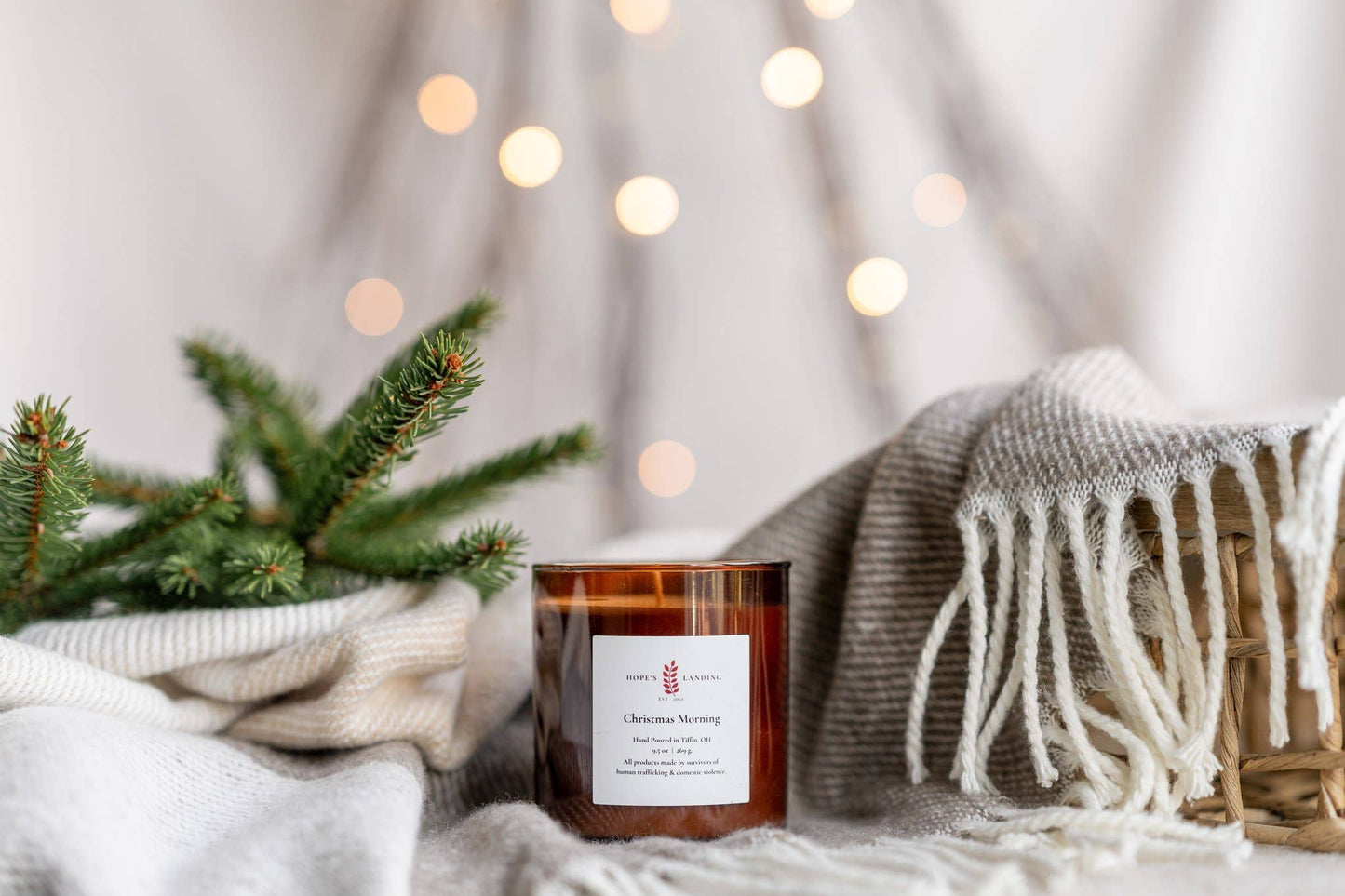 Christmas Morning Candle