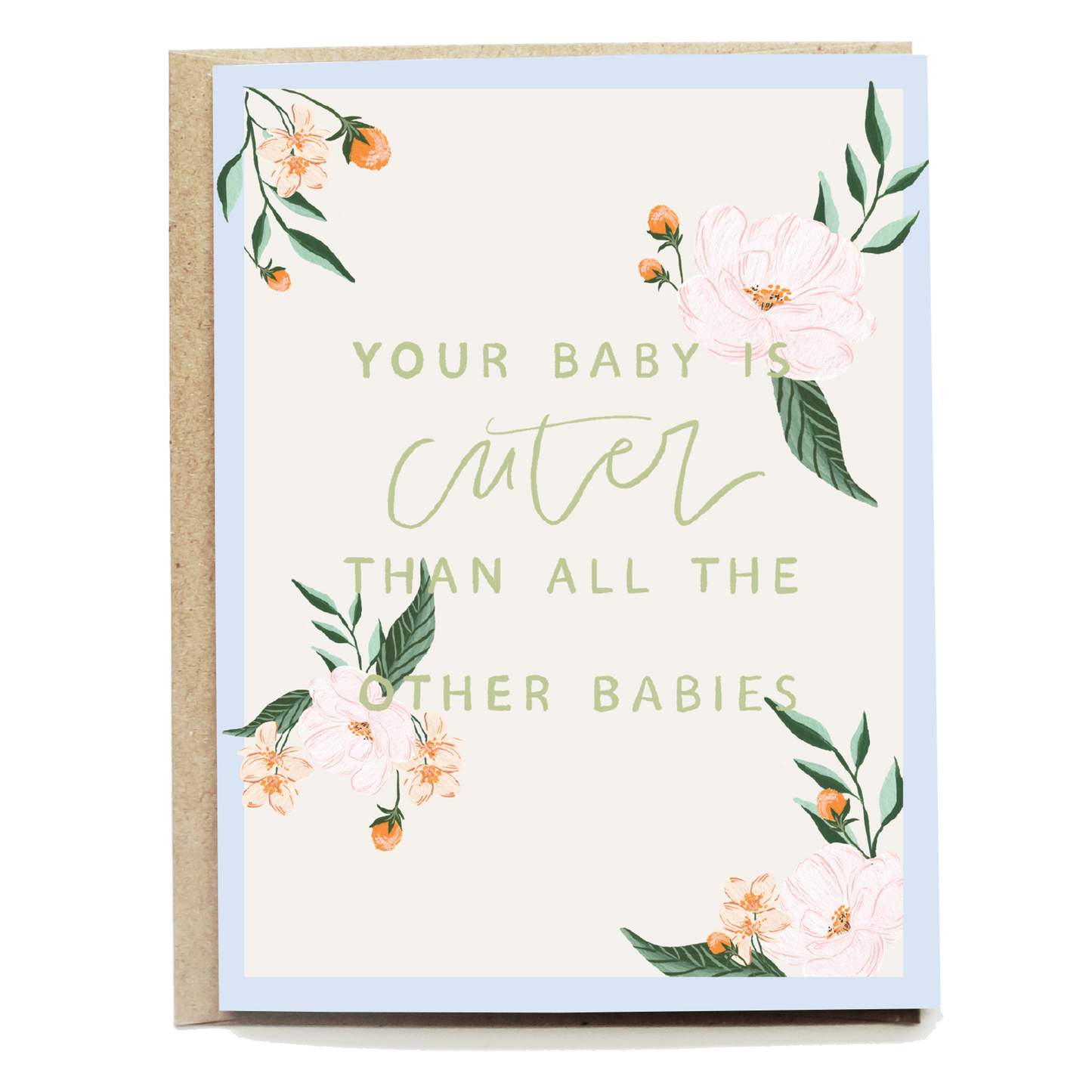 Cutest Baby Greeting Card