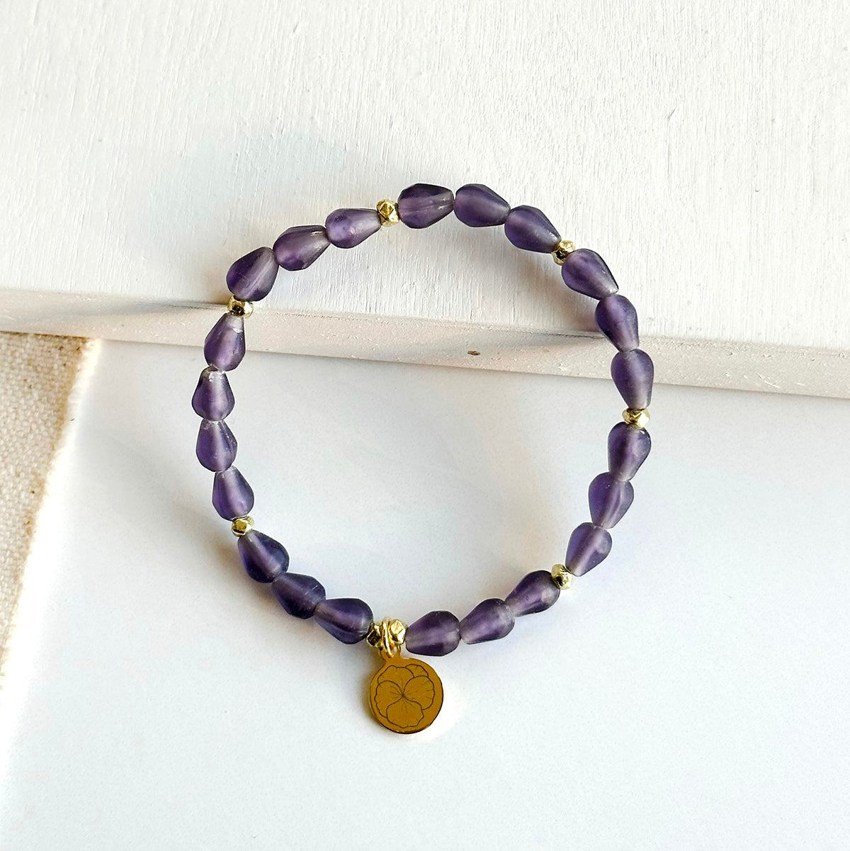 February Botanical Bracelet