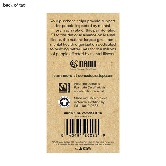 Socks that Support Mental Health (Purple Witch Hats)