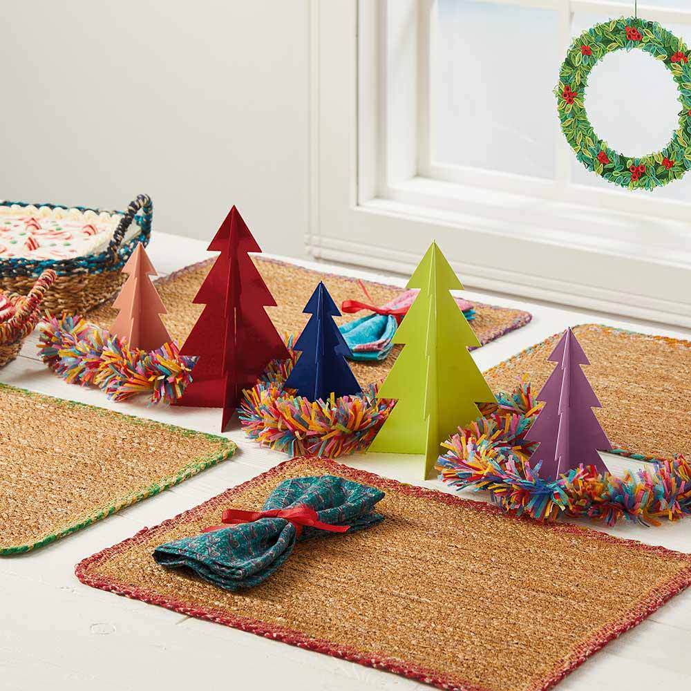 Jolly Recycled Metal Trees