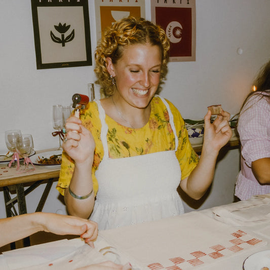 Block Printing Event Ticket