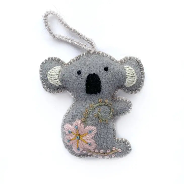 Koala Wool Ornament
