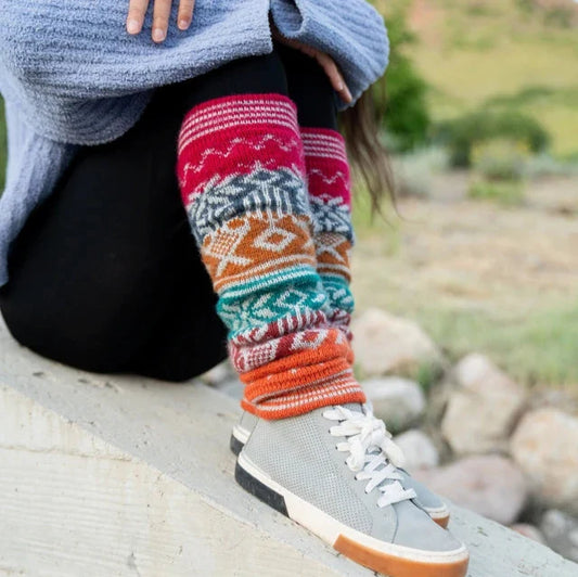 Tahoe Hand-Knit Leg Warmers