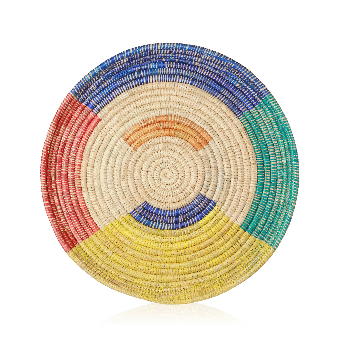 Colorful Palm Tray Wall Art