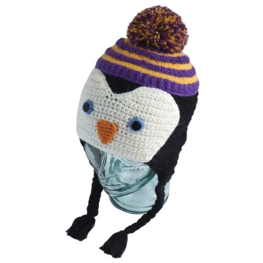 Kids Hand-Knit Animal Hats