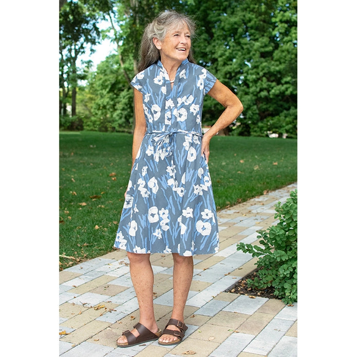 Painted Floral Retro Dress