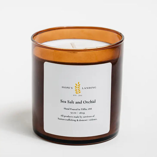 Sea Salt & Orchid Candle