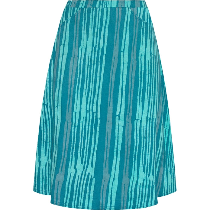 Teal Reeds Knit Sierra Skirt