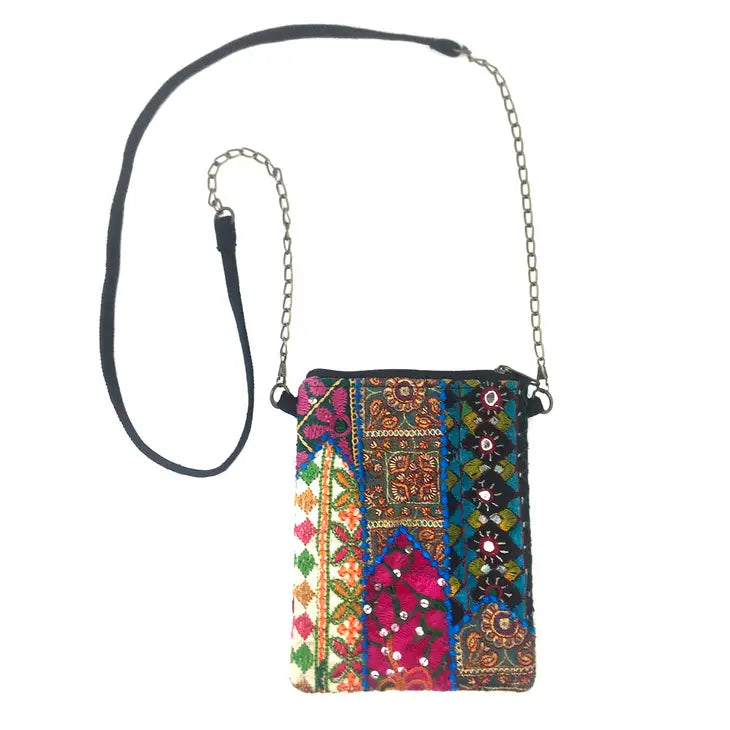 Tribal Mosaic Crossbody Purse