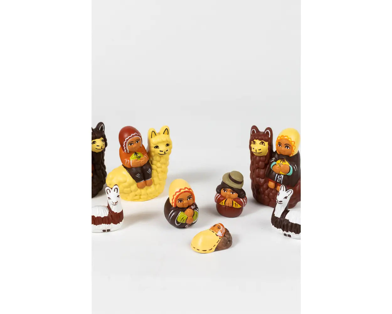 Llama Love Nativity Set