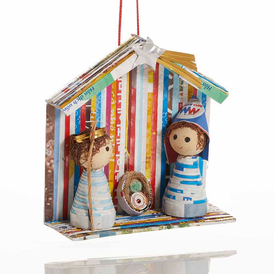 Quilled Nativity Ornament