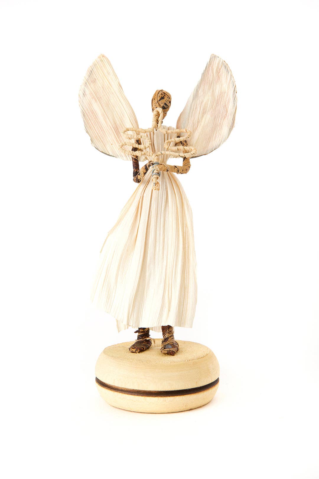 Tranquil Banana Fiber Standing Angel