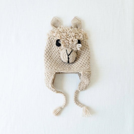 Kids Hand-Knit Animal Hats