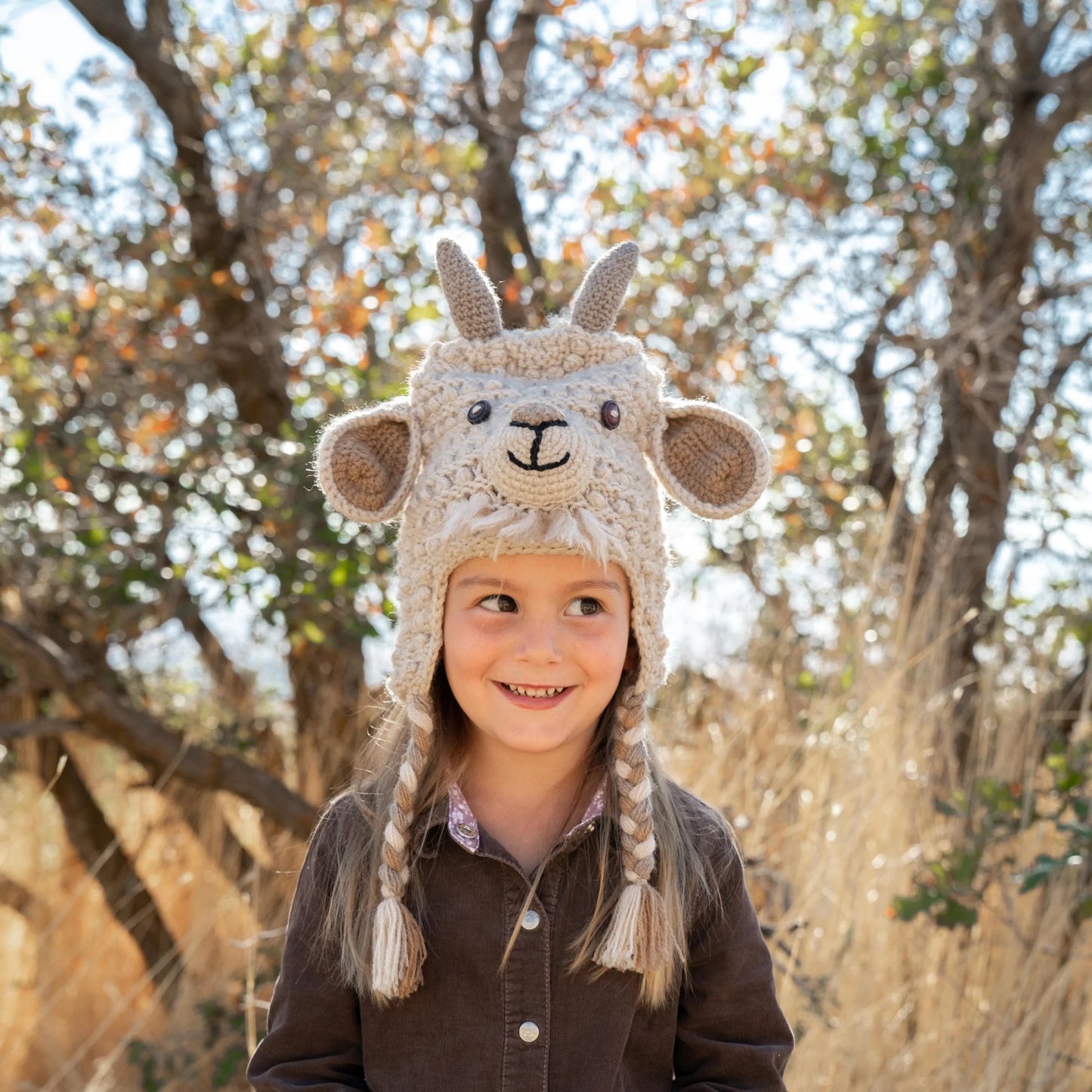 Kids Hand-Knit Animal Hats