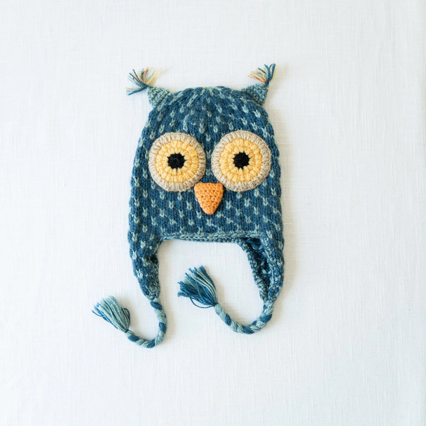 Kids Hand-Knit Animal Hats