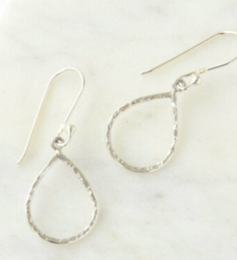 Lorena Loop Sterling Silver Earrings