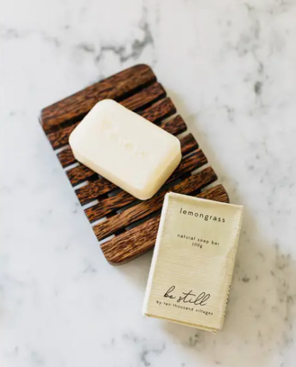 Coconut Wood Soap Dish