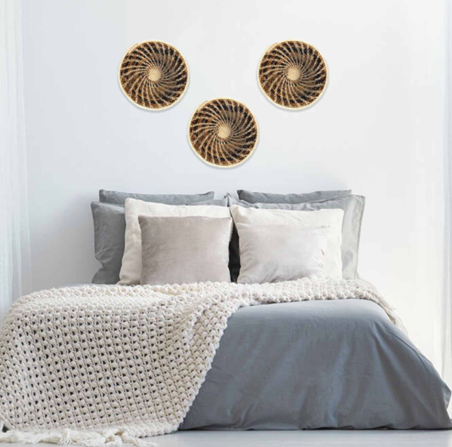 Woven Sisal Spiral Basket