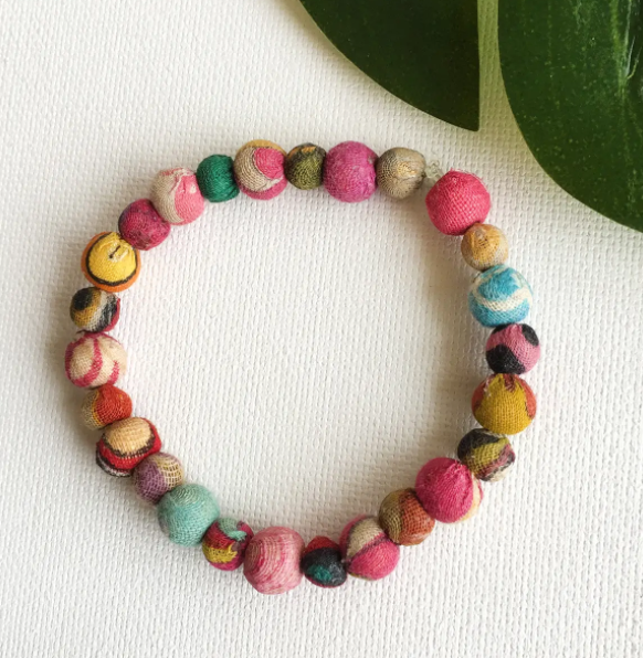 Kantha Poetic Bracelet