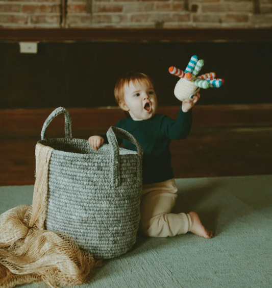 Crocheted Rainbow Octopus