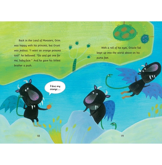 Grim, Grunt and Grizzle-Tail: A Tale from Chile