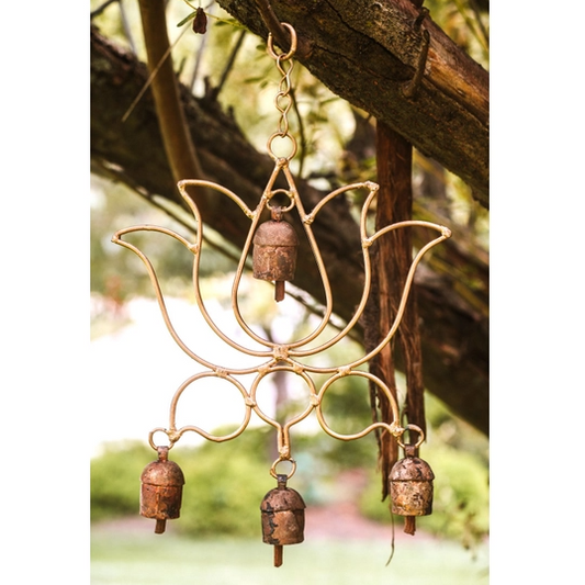 Blooming Lotus Wind  Chime