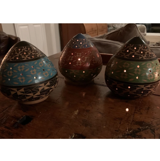 Geometric Tri Color Luminary