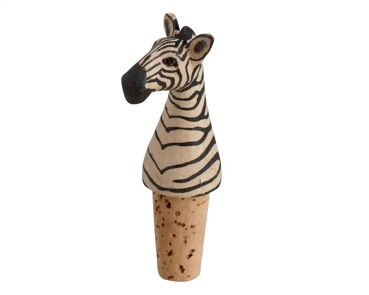 Zebra Wine Topper