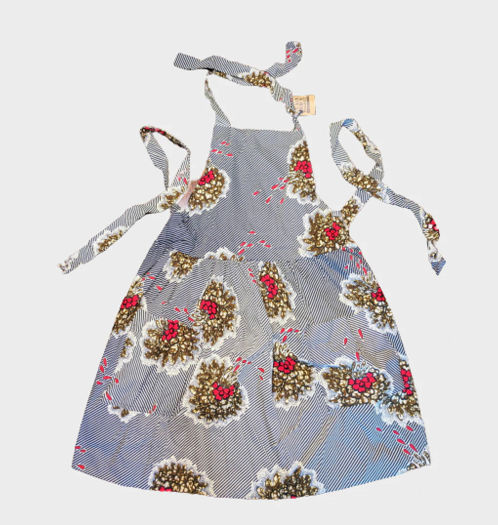 Afrcian Fabric Cooking Apron