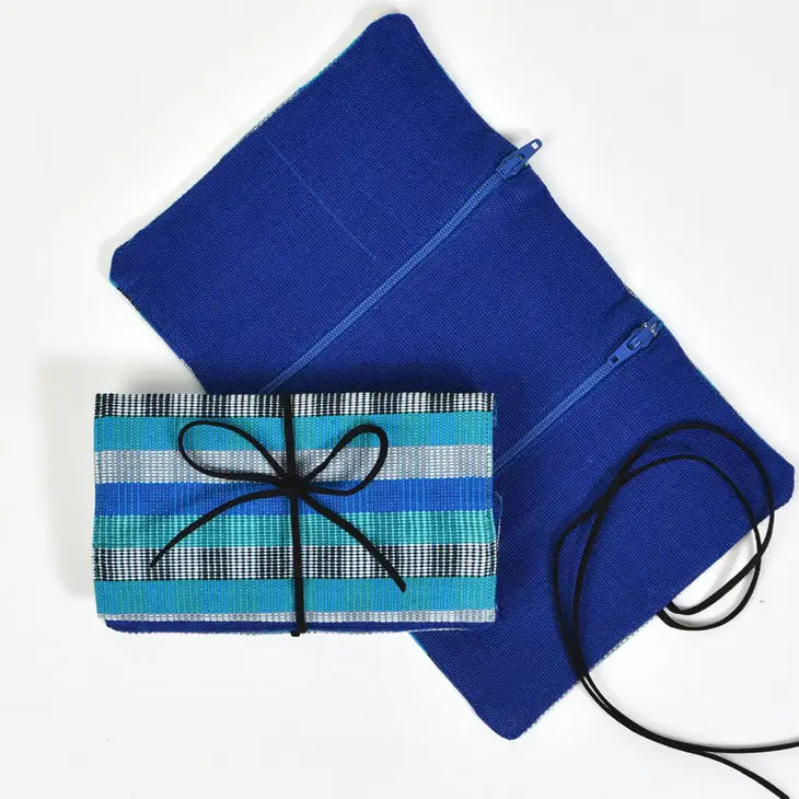 Hand Woven Jewelry Roll