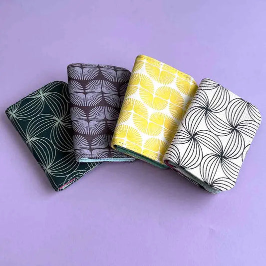 Retro Spring Cotton Card Holder