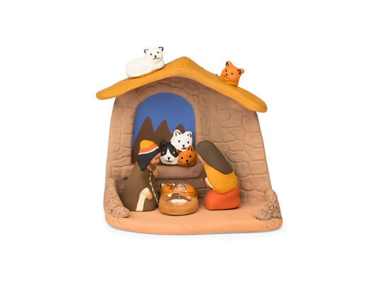 Cat Lover's Nativity Set