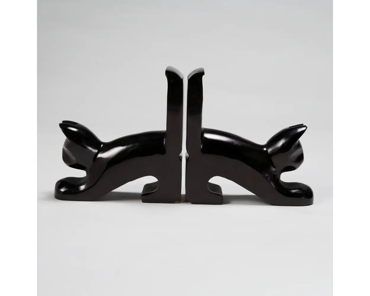 Playful Cat Bookends