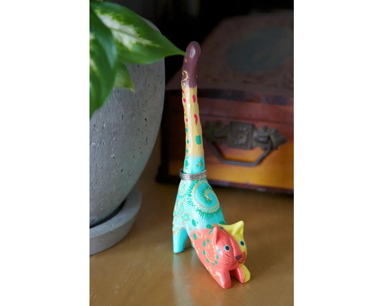 Krazy Kitty Ring Holder