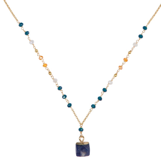 Nicki Geometric Belle Pendant Necklace