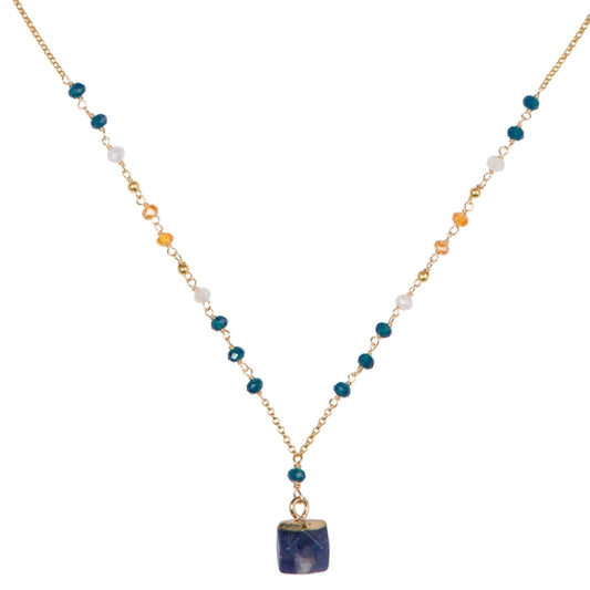 Nicki Geometric Belle Pendant Necklace