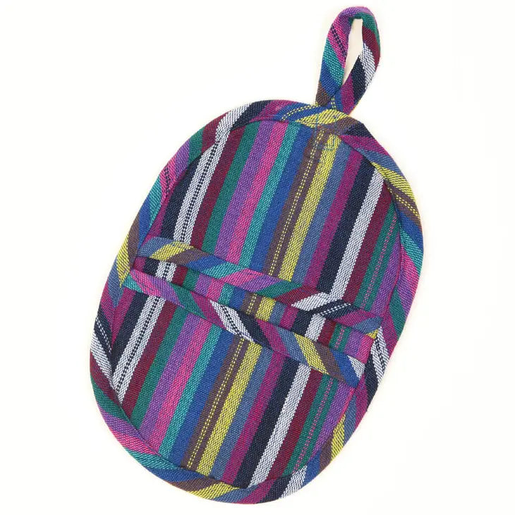 Hand Woven Gripper Pot Holder – One World Shop Cleveland