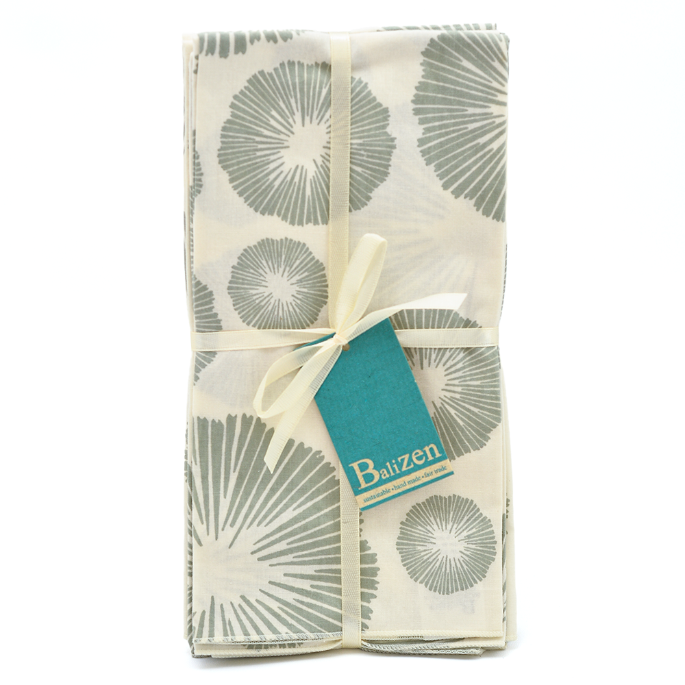 Sea Flower Lichen Napkin Set