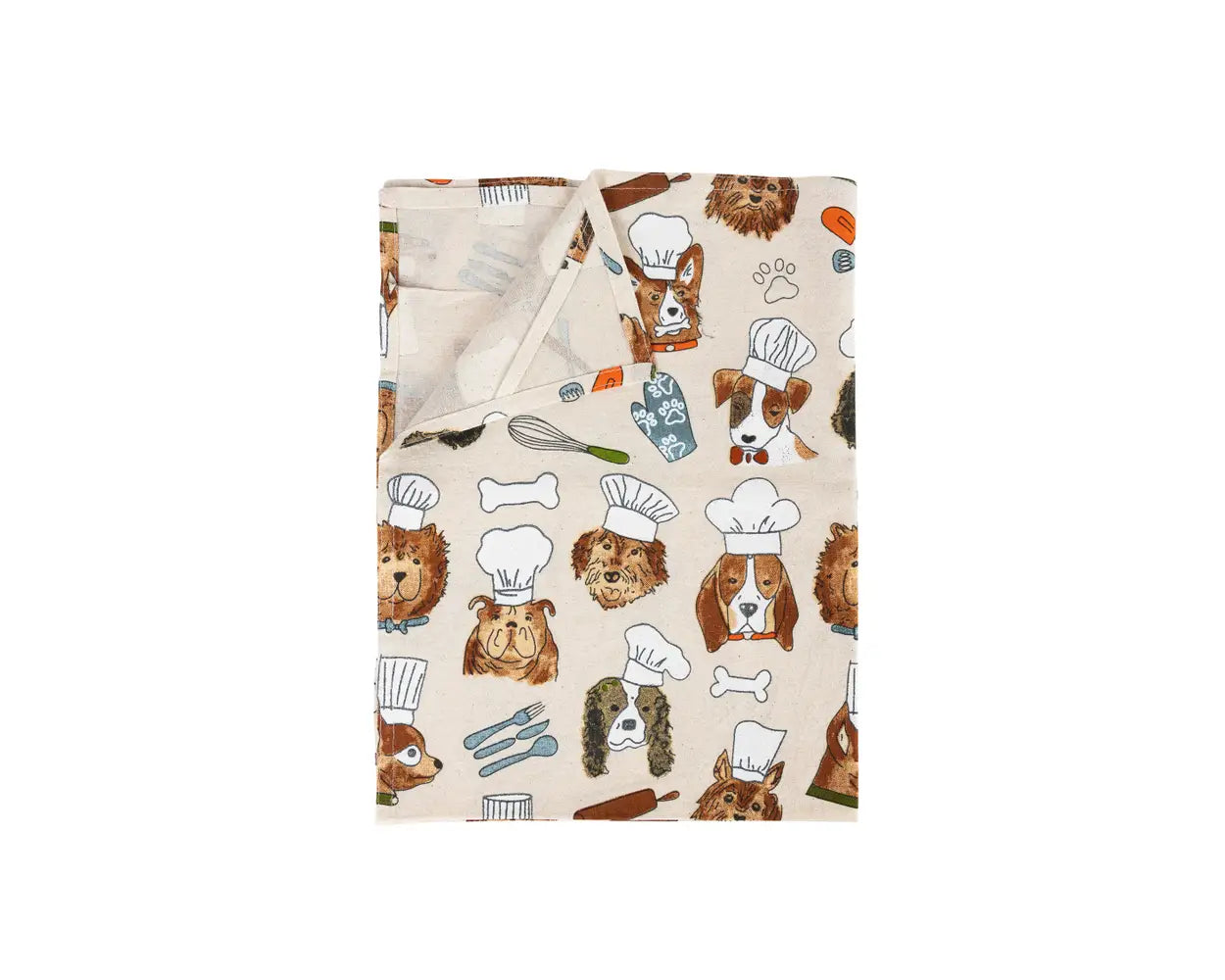 Dog Chef Tea Towel