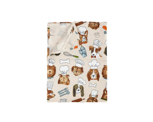 Dog Chef Tea Towel