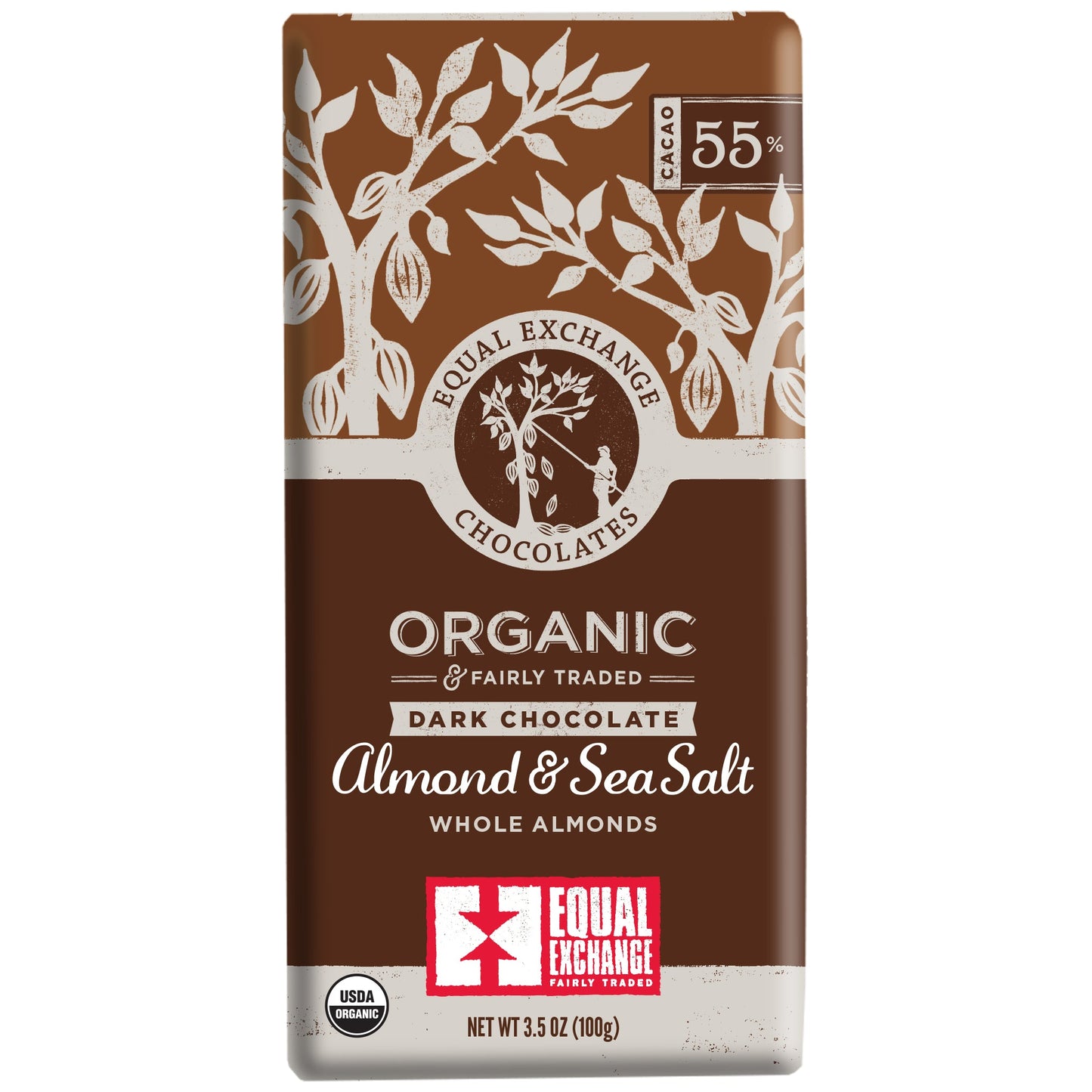 Organic Dark Chocolate Almond & Sea Salt