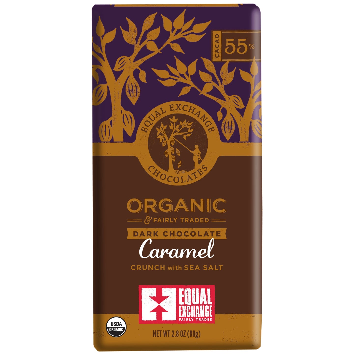 Dark Chocolate & Caramel Sea Salt Bar