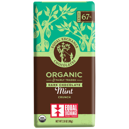 Dark Chocolate & Mint Crunch Bar