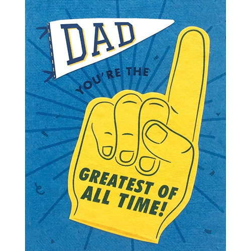 Dad GOAT Greeting Card