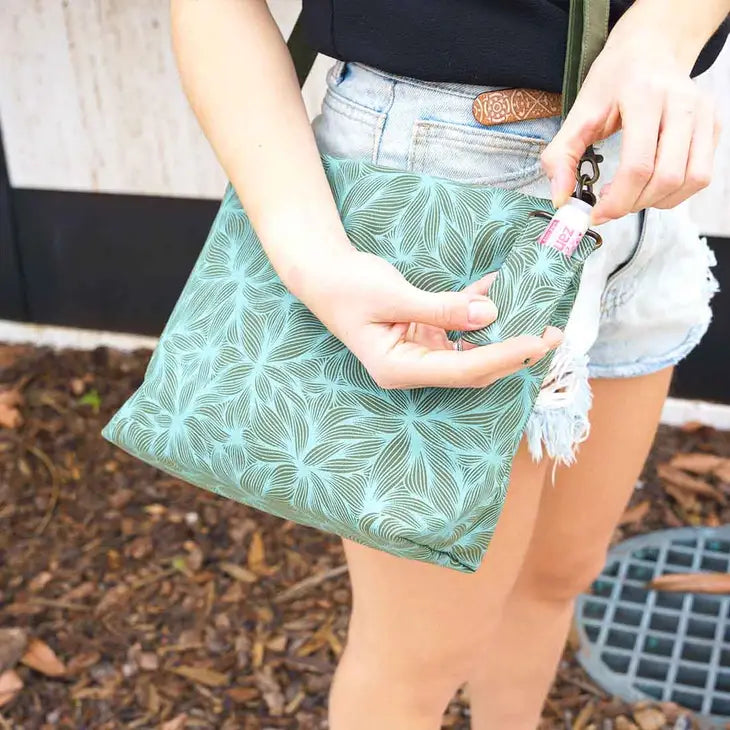 Canvas Lip Balm Bag Clip On