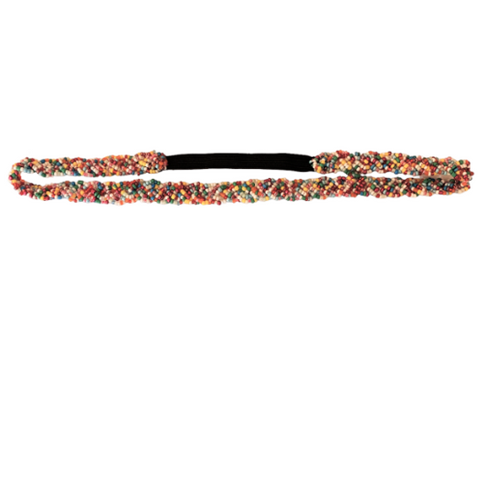 Braided Beaded Headband